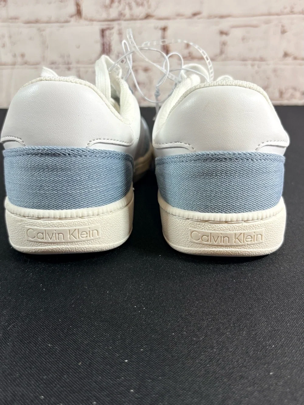 Calvin Klein women Denim Blue & White CK Accent Sneakers